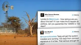 Elon Musk chce rozwiązać problemy energetyczne Australii