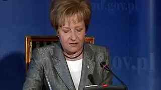 Zyta Gilowska zapowiadała wcześniej, że nie zmieni wielkości deficytu