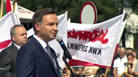 Andrzej Duda odwiedza dom pomocy społecznej