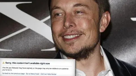 Space X i Tesla zniknęły z Facebooka