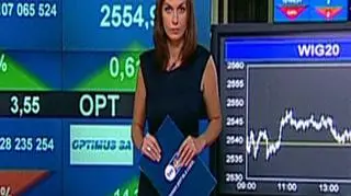 Spokojna, ale ciekawa sesja przebiegła w atmosferze oczekiwania na jutrzejsze posiedzenie FED. Lotos rośnie dziś o 2,2%, TPSA o ponad 1,9%. Największy spadek na WIG20 zanotowało PGNiG, które spadło o ponad 1,6%.