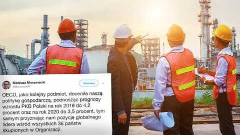 Raport OECD. Premier Morawiecki komentuje prognozy PKB dla Polski