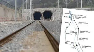 Tunel Gottharda pod Alpami skróci czas podróży do Włoch