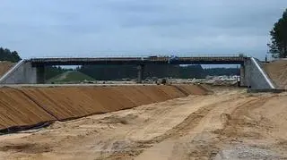 Jeden z budowanych odcinków autostrady A1