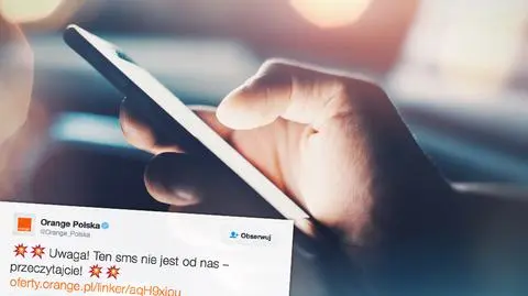Orange ostrzega przed fałszywymi SMS-ami od cyberprzestępców