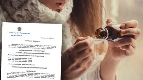Trzy serie syropu Ambroksol Takeda wycofane ze sprzedaży - GIF