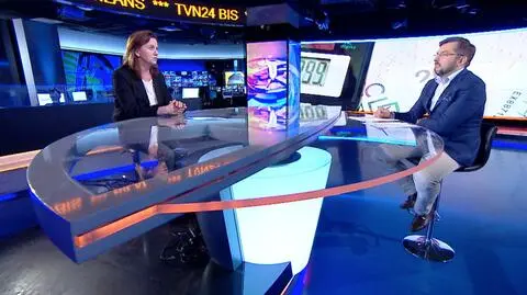 Prezes ZUS Gertruda Uścińska w TVN24 BiS