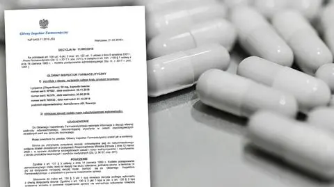 Trzy serie leku Lynparza wycofane z obrotu