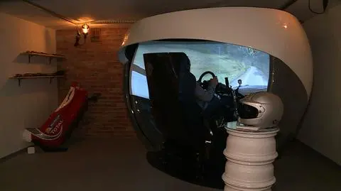 Motorsport Capsula w domu Łukasza Lewandowskiego