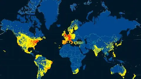 Zobacz mapę zdrady Ashley Madison