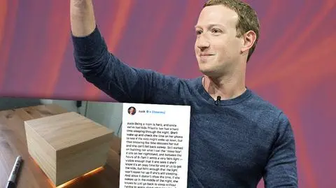 Zuckerberg zbudował dla żony drewniane i świecące "pudełko snu"
