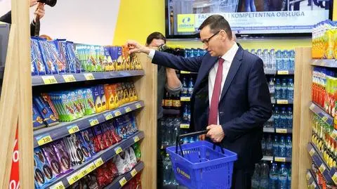 Wicepremier Morawiecki i jego promocyjne zakupy