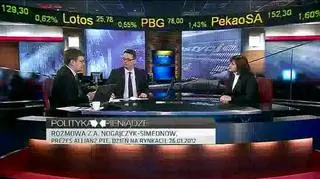 Możliwe dalsze zmiany w systemie emerytalnym - wielkość składki odprowadzanej do OFE miałaby zależeć od wieku osoby pracującej - tak zapowiedział minister finansów. My o opinię poprosiliśmy prezes Allianz PTE, Agnieszkę Nogajczyk-Simeonow.