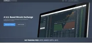 Screen z oficjalnej strony Coinbase