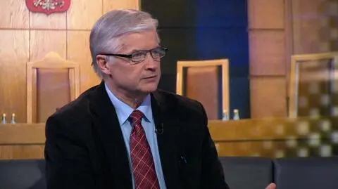 Włodzimierz Cimoszewicz w TVN24 Biznes i Świat