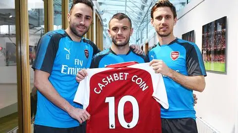 Arsenal będzie podpisał umowę sponsorską z CashBet