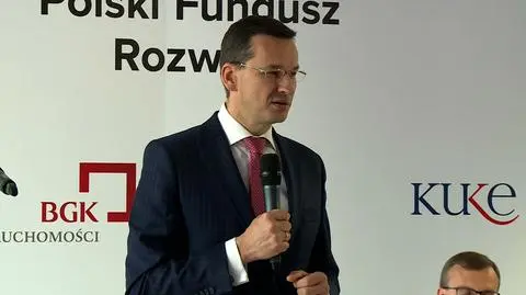 Wicepremier Mateusz Morawiecki o nowym modelu wsparcia eksportu