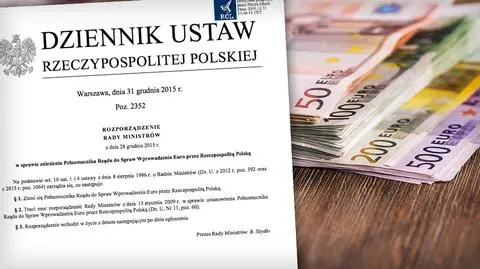 Rząd zniósł urząd pełnomocnika ds. wprowadzenia euro