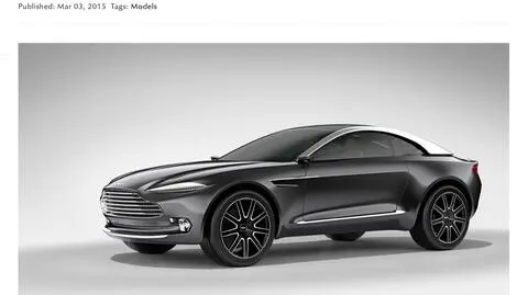 Aston Martin DBX od koncepcji do produkcji. Nowe oblicze luksusu?