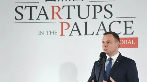 "Start-upy w Pałacu - Globalnie". Prezydent przemawiał do małych firm