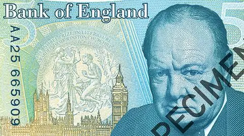 Wielka Brytania. Churchill na pierwszym plastikowym banknocie