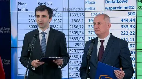 Program "Wyższe płace". PO proponuje obniżenie stawek PIT