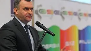 Minister skarbu państwa Włodzimierz Karpiński