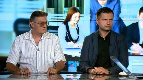 Andrzej Blikle oraz Piotr Bujak byli gośćmi TVN24 Biznes i Świat