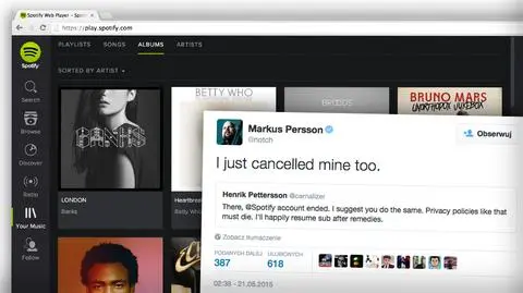 Spotify przeprasza za zamieszane wywołane nową polityką prywatności