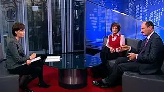 Zawierucha na światowych rynkach finansowych zawierucha, a obecny lekkie zahamowanie spadków to tylko krótkookresowe wyhamowanie negatywnych tendencji. Jednak zdaniem gości TVN CNBC Biznes, prof. marii Drozdowicz - Bieć z Bureau for Investments and Economic Cycles i Alfreda Adamca, głównego ekonomisty Nobvle Bank, juz pod koniec roku polska gospodarka odczuje pierwsze pozytywne sygnały polepszenia sytuacji.