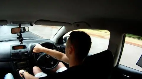 "Anglik" na polskich drogach