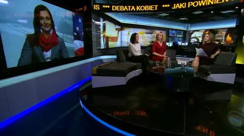Debata kobiet w TVN24 BiS o inauguracji prezydenta Donalda Trumpa