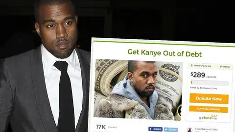 Kanye West prosi o pieniądze. Jest zbiórka w internecie