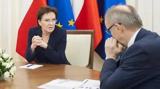 Spotkanie premier Ewy Kopacz z przewodniczącym Komisji Nadzoru Finansowego