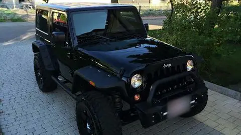 Jeep. Złodziej skradł samochód i wystawił na sprzedaż