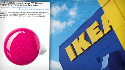 Nocna lampka Patrull z Ikea poraziła dziecko prądem
