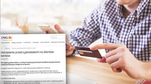 Złośliwe oprogramowanie, fałszywe strony. Banki ostrzegają klientów