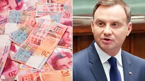 Prezydent Andrzej Duda zapowiedział pomoc dla frankowiczów