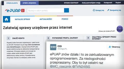 ePUAP znów działa