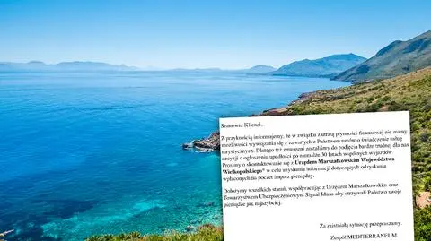 Biuro podróży Mediterraneum ogłosiło upadłość