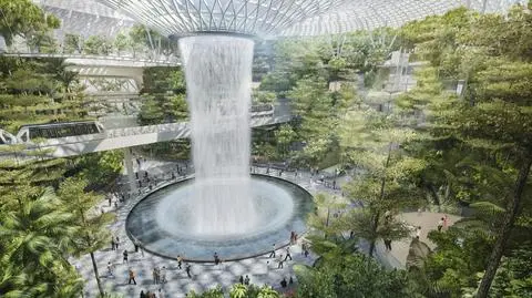 17 kwietnia zostanie otwarty Jewel Changi Airport w Singapurze