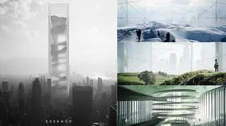 Jury konkursu przyznało 1. miejsce za projekt Essence Skyscraper, autorstwa polskiego studia BOMP