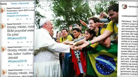 Papież Franciszek korzysta z Twittera i Instagrama