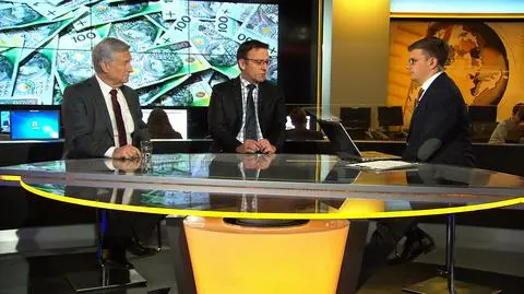 Gośćmi TVN24 Biznes i Świat byli Piotr Kuczyński oraz Roland Paszkiewicz