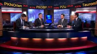 Sądny dzień dla francuskich banków - największe instytucje finansowe zanotowały nawet dwucyfrowe spadki. Skąd wziął się strach na rynkach? Co dalej z francuską gospodarką? Jak zareaguje Paryż? O tym w rozmowie z Jackiem Chwedorukiem, prezesem Rothschild Polska i Romanem Młodkowskim, dyrektorem i redaktorem naczelnym TVN CNBC. 
 
