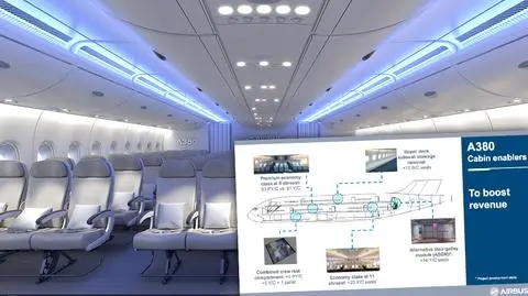 Airbus stawia na ilość i zwiększa liczbę foteli w kabinie