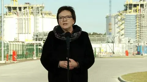 Premier Ewa Kopacz w Świnoujściu