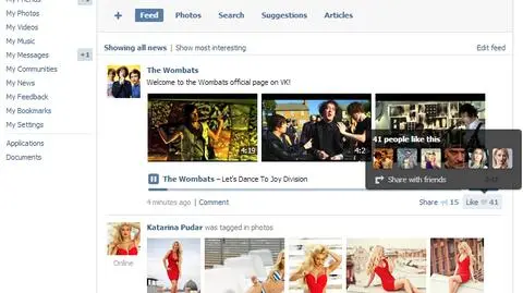 "Rosyjski Facebook" musi walczyć z piractwem. Jest wyrok sądu