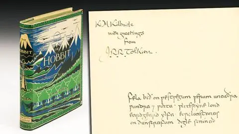 "Hobbit" z 1937 roku sprzedany na aukcji za ponad 100 tys. funtów