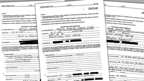 Oświadczenia majątkowe europosłów